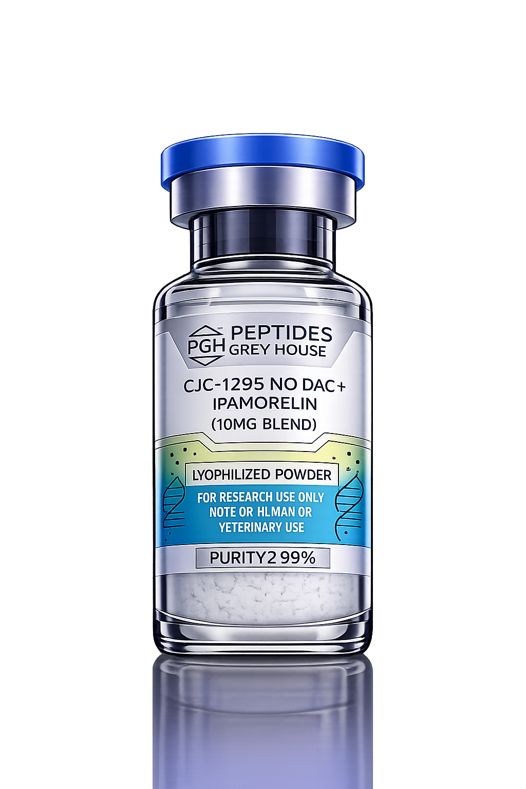 CJC-1295 NO DAC + Ipamorelin (10mg Blend)