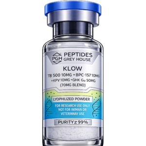 KLOW (TB-500 10mg + BPC-157 10mg + KPV 10mg + GHK-Cu 50mg)