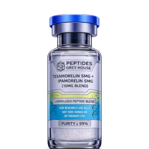 Tesamorelin 5mg + Ipamorelin 5mg (10mg Blend)