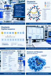 Oxytocin molecular weight