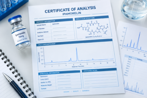 Ipamorelin HPLC testing